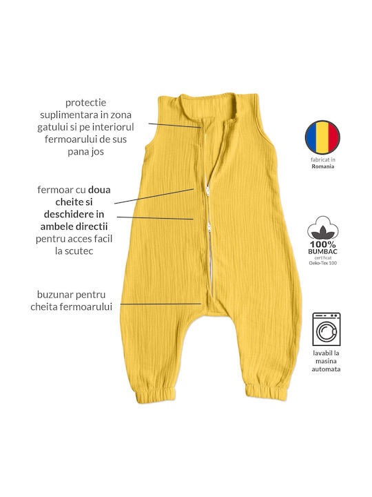 Kidizi Sommer Schlafsack 0.3 Tog Curry