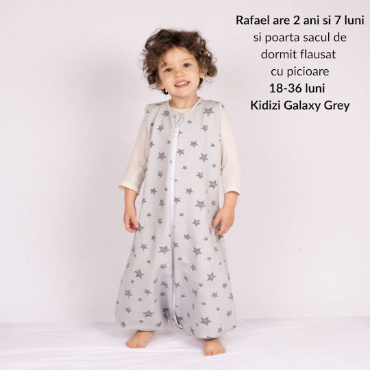 Kidizi Ανοιξιάτικος Υπνόσακος 1 tog Galaxy Grey