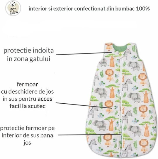 Kidizi Summer Baby Sleeping Bag Safari