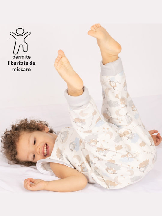Kidizi De primăvară Sac de dormit 1 tog Pastel cu mâneci detașabile