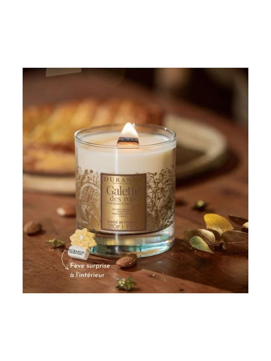 Durance Candle King S Cake Noel 2024-αρωματικό Κερί Ξύλινο Φυτίλι 280g