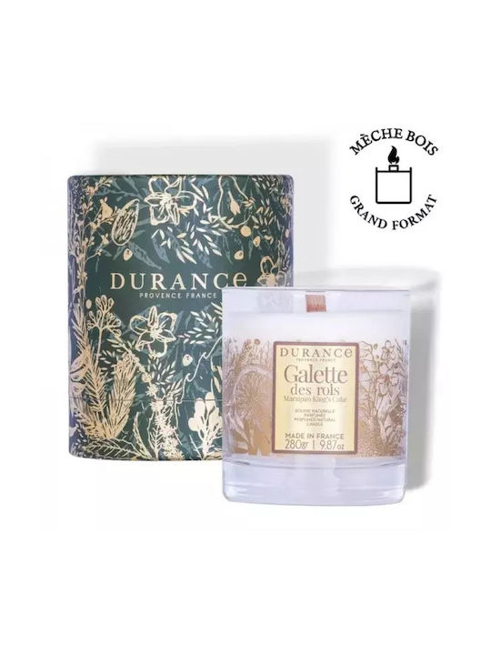 Durance Candle King S Cake Noel 2024-αρωματικό Κερί Ξύλινο Φυτίλι 280g