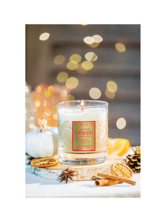 Durance Candle Orange Cinnamon Noel 2024 Aromatic Candle Wooden Wick 280g