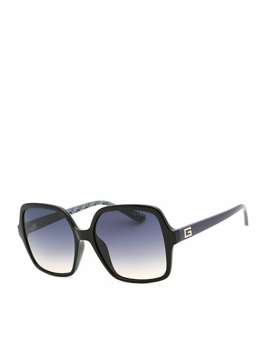Guess Ochelari De Soare Pentru Femei Cu Ramă Neagră Din Plastic Și Lentile Gri Degrade GU7921-H 01B