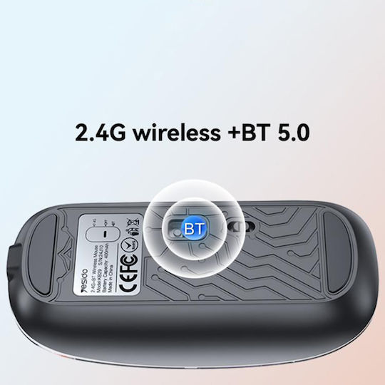 Yesido Mata Maus Kabelloses Bluetooth Mäuse Schwarz