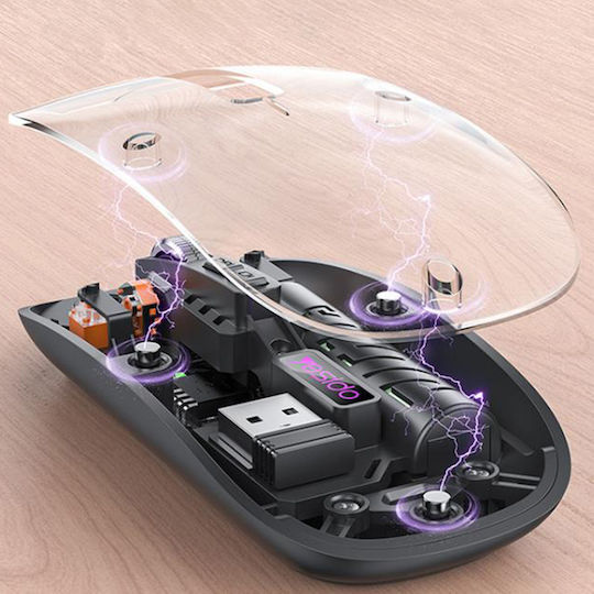 Yesido Kb29 Ασύρματο Bluetooth Ποντίκι Λευκό