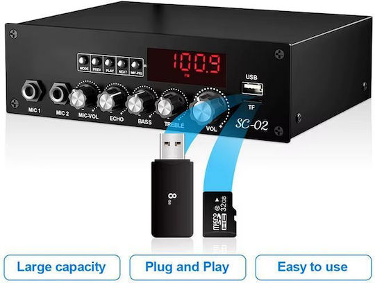Vire Ολοκληρωμένος Ενισχυτής Hi-Fi Stereo SC-20