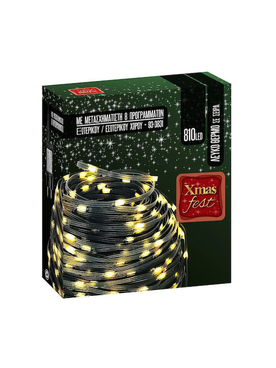 810 Λαμπάκια LED 43.5μ. Λευκά σε Σειρά