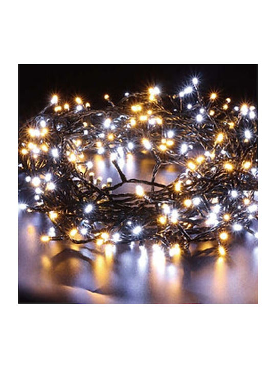 300 Λαμπάκια LED 18μ. Θερμό Λευκό σε Σειρά