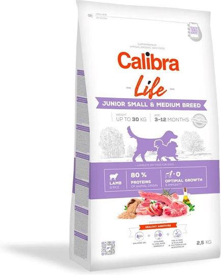 Calibra Junior 2.5kg Dry Food Grain-Free for Adult Dogs with Lamb