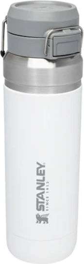 Stanley Quick Flip Bottle Thermos Stainless Steel BPA Free 470ml White