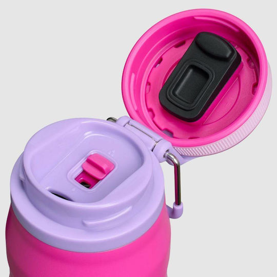 Stanley Iceflow Stainless Steel Thermos Bottle 700ml Violet Blossom