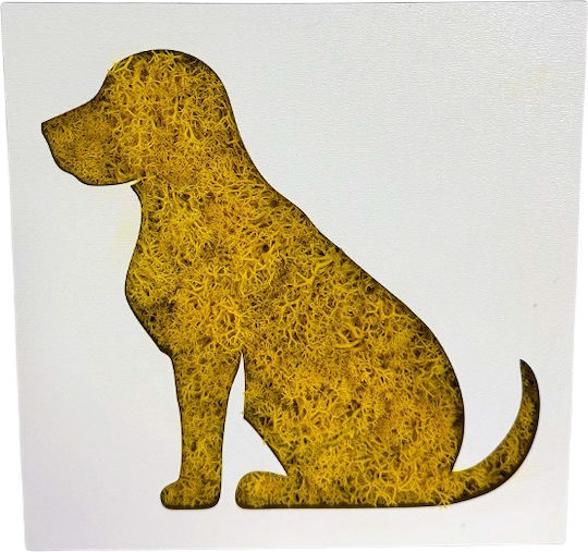 Loyal Friend Pictură Licheni Naturali Stabilizați Galbeni