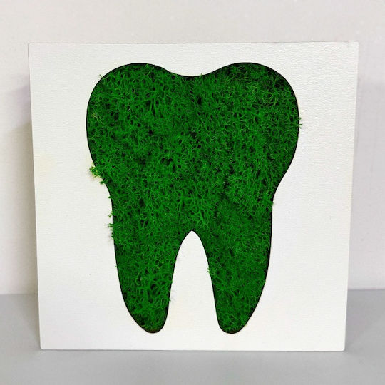Green Smile Picture Stabilized Natural Moss Green