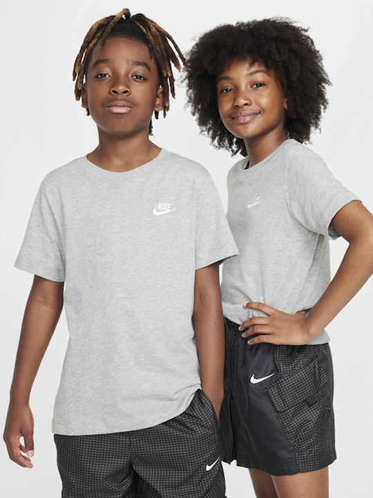 Kids' T-shirt Gray Sportswear