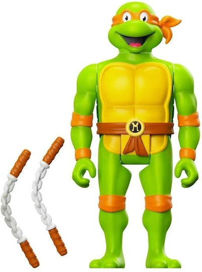 Super7 Teenage Mutant Ninja Turtles: Michelangelo Φιγούρα Δράσης 10εκ.