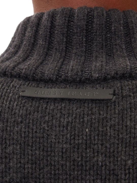 Men's Knitted Cardigan Black