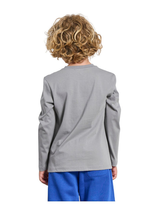 Kids' Shirt Long Sleeve Steel