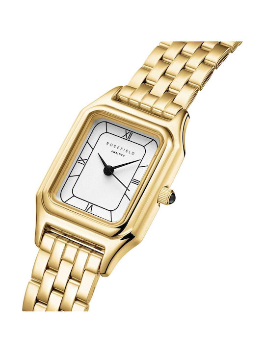 Rosefield Women's Watch Battery with Stainless Steel Bracelet