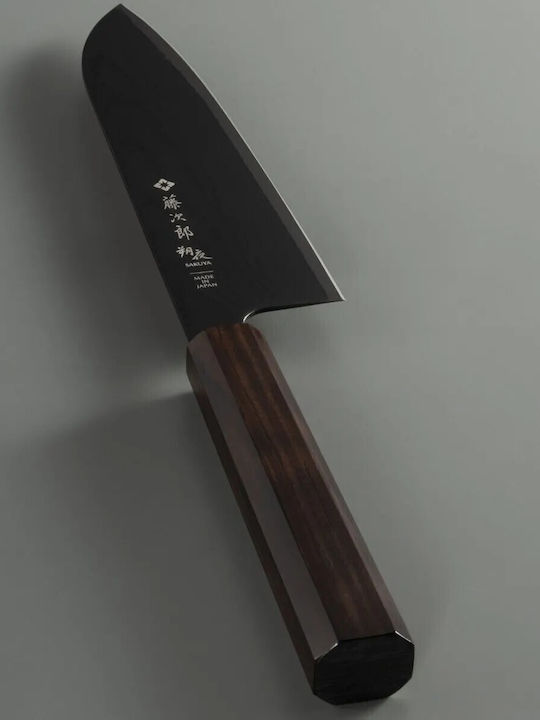 Tojiro Knife Santoku from Damascus Steel 16.5cm