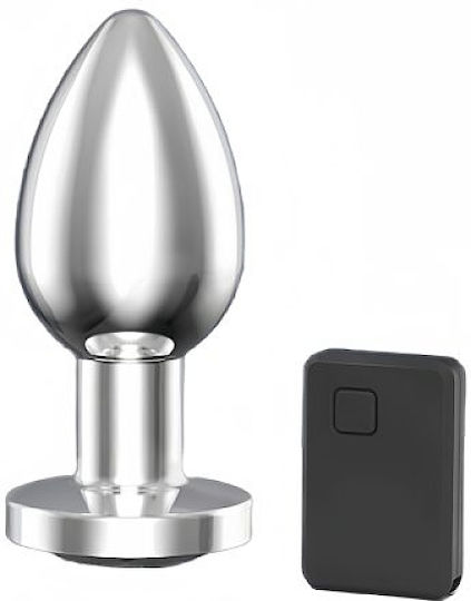 Smd Silber Einhorn Fernsteuerbarer Anal Plug Vibrator Δονούμενη Πρωκτική  Σφήνα & Χειρισμός Μέσω Remote 10 Vibrations