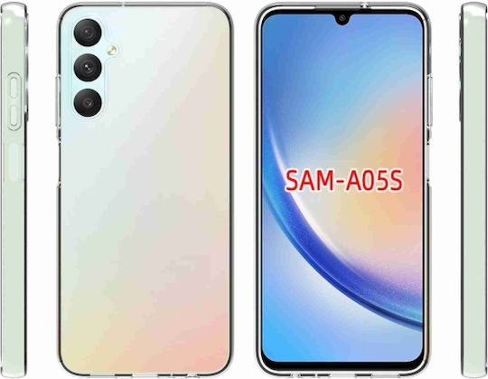Umschlag Rückseite Silikon Wasserdicht Transparent (Galaxy A05S)