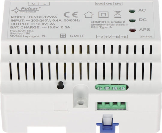 Pulsar Stromversorgung für CCTV-Systeme DING2-12V2A