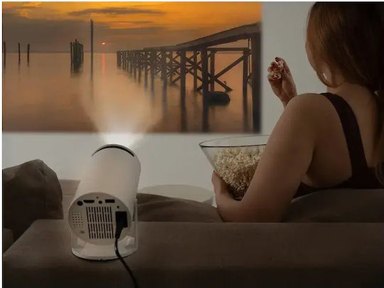 Tracer Vivid Pro Mini Projector DLP HD with Wi-Fi and Built-in Speakers