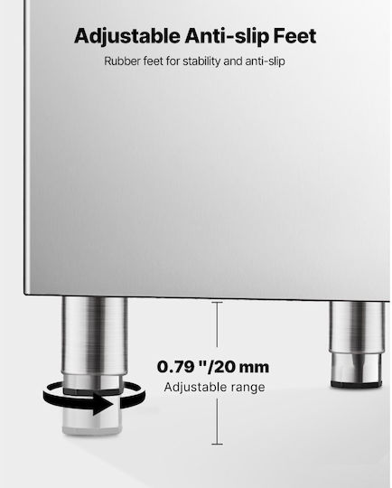 Vevor Commercial Ice Bin 113kg