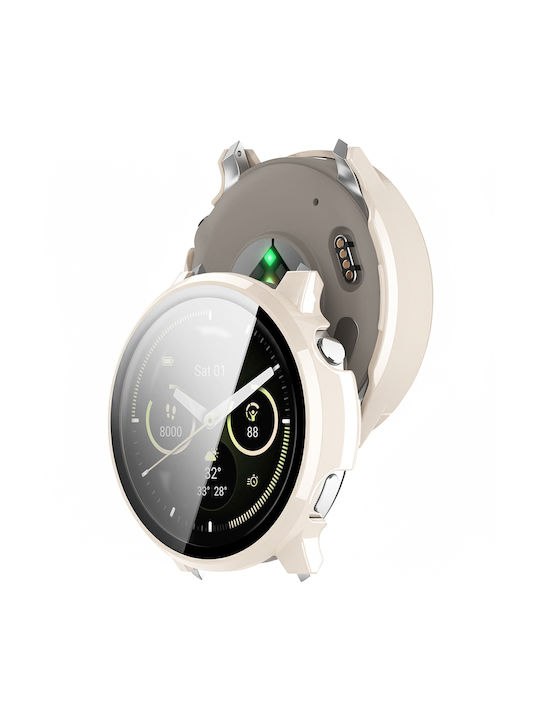 Techsuit Defense360 Pro + Screen Protector Garmin Venu 4 45mm Beige