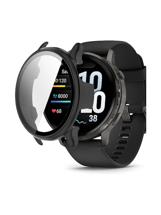 Techsuit Defense360 Pro + Schutzfolie Für Garmin Venu 4 41mm Schwarz