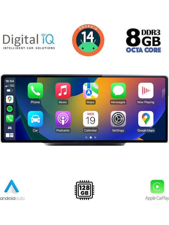 Digital IQ Car Audio System for Audi Q5 2018 (Bluetooth/USB/AUX/WiFi/GPS/Apple-Carplay/Android-Auto) with Touch Screen 10.25"