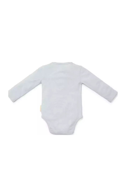 Little Dutch Baby Bodysuit Long-Sleeved Baby Blue