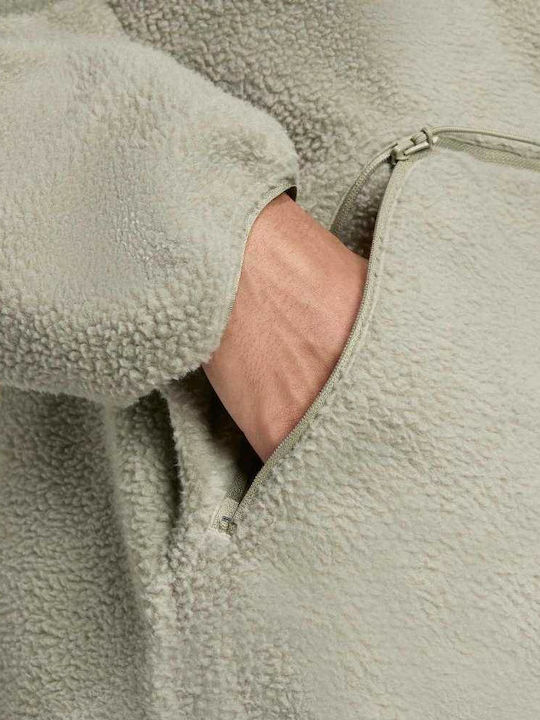 Men's Fleece Jacket Khaki