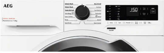 AEG Πλυντήριο Ρούχων 8kg με Τεχνολογία Ατμού 1400 Στροφών LF5Z48BE
