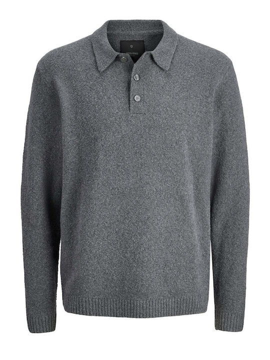 Long Sleeve Sweater Grey Melange