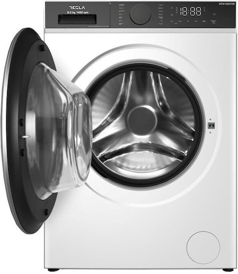 Tesla Mașină de Spălat Rufe 8kg cu Tehnologie cu Abur 1400 Rotiri Gri WF81480TGR