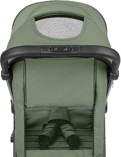 Kikka Boo Jody Baby Stroller Suitable for Newborn Army Green 10.2kg