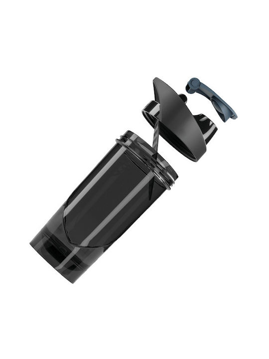 Shieldmixer Shaker Πρωτεΐνης 800ml Πλαστικό Μαύρο