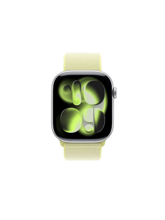 Apple Sport Loop 46mm Каишка Текстил Neon Yellow (Apple Watch 46 мм)