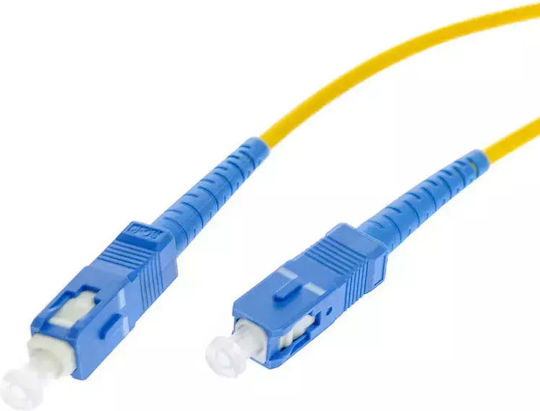 Extralink Кабел Оптично Влакно SC/UPC-SC/UPC 3м Жълт