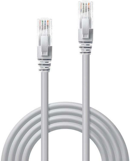 Lindy U/UTP Cat.6 Gigabit Network Cable Ethernet 0.3m Gray