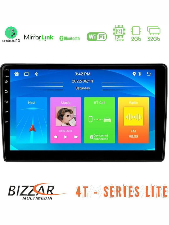 Bizzar Car Audio System for Porsche 911 / Cayman / Boxster 2005-2012 (Bluetooth/USB/WiFi/GPS/Apple-Carplay/Android-Auto) with Touch Screen 9"
