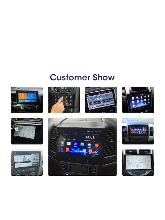 Auto-Audiosystem für Suzuki Hoch 2009-2016 (Bluetooth/USB/WiFi/GPS/Apple-Carplay/Android-Auto) mit Touchscreen 9"