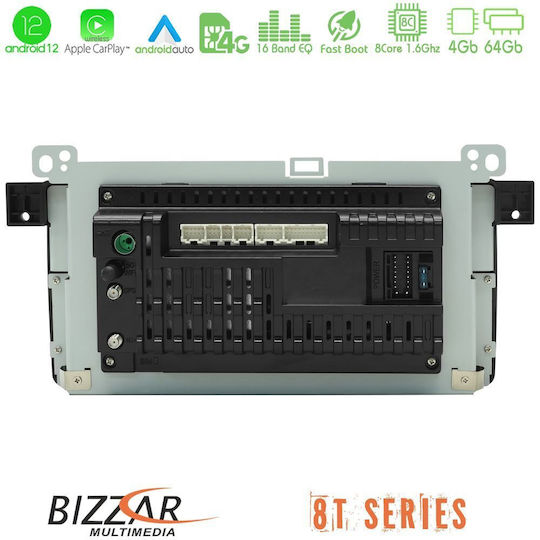 Bizzar Car Audio System for BMW E46 / Series 3 1998 2006 (Bluetooth/USB/WiFi/GPS/Apple-Carplay/Android-Auto) with Touch Screen 8.8"