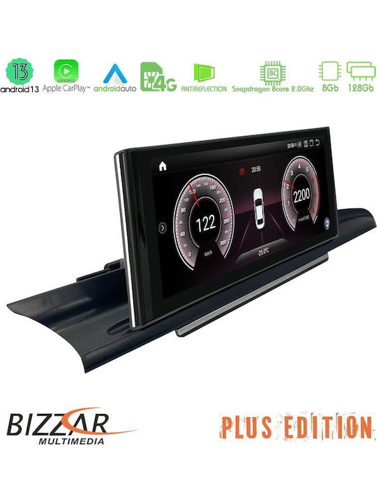 Bizzar Car Audio System for Audi A6 2012-2018 (Bluetooth/USB/AUX/WiFi/GPS/Apple-Carplay/Android-Auto/CD) with Touch Screen 10.25"