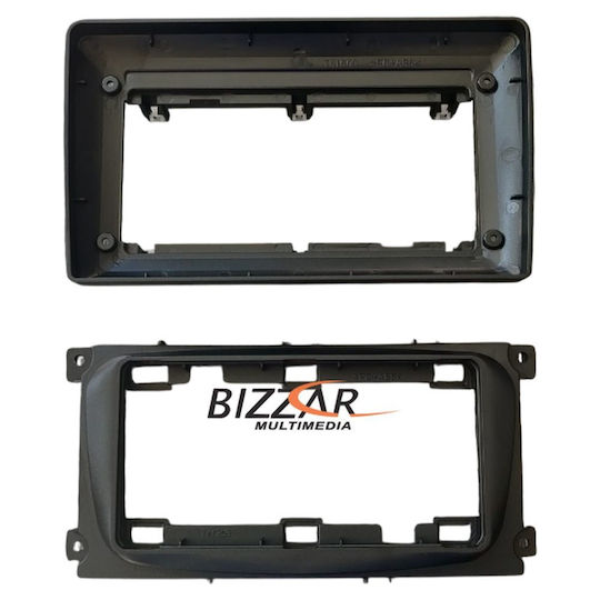 Bizzar Ηχοσύστημα Αυτοκινήτου για Ford Mondeo / Focus / S-Max / Galaxy 2007-2014 (Bluetooth/USB/WiFi/GPS/Apple-Carplay/Android-Auto/CD) με Οθόνη Αφής 9"