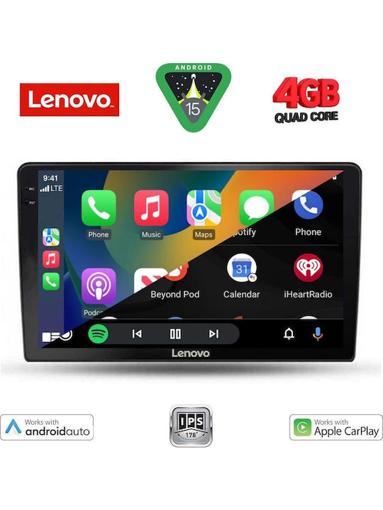 Lenovo Car Audio System for Toyota Corolla Verso 2000-2004 (Bluetooth/USB/WiFi/GPS/Apple-Carplay/Android-Auto) with Touch Screen 9"