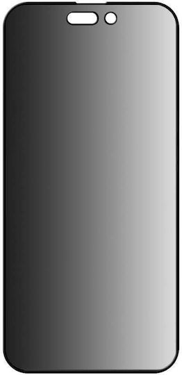 Anank 2.5d 360° Privacy Screen Protector Iphone 15 Pro Black