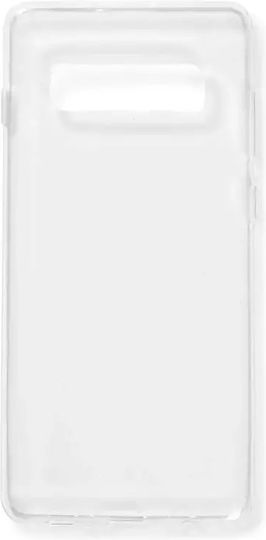 eSTUFF Umschlag Rückseite Silikon Transparent (Galaxy S10+)